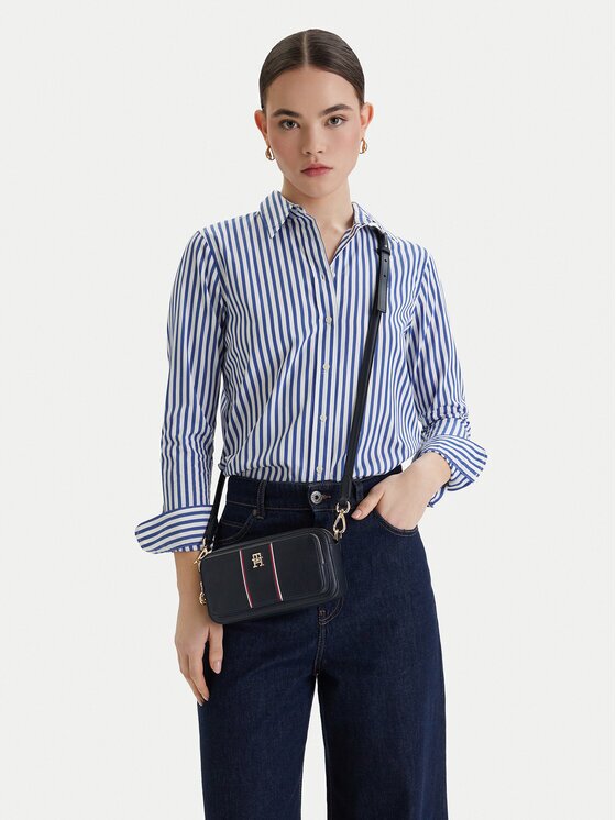Tommy Hilfiger Дамска чанта Th Daily Camera Bag Corp AW0AW18640