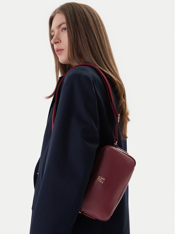 Tommy Hilfiger Дамска чанта Th Essential Camera Bag AW0AW18370