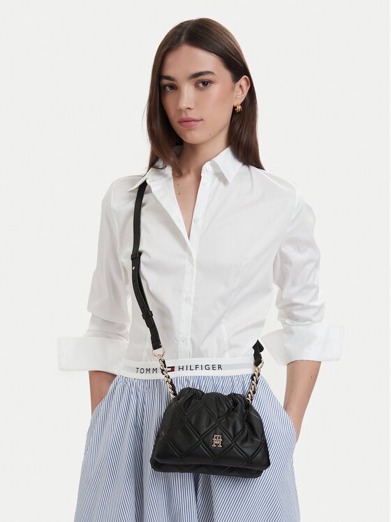 Tommy Hilfiger Дамска чанта Th Feminine Mini Crossover AW0AW18718