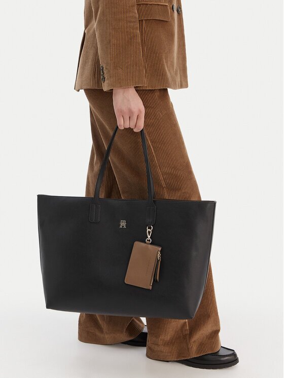 Tommy Hilfiger Дамска чанта Th Icon Tote AW0AW18173