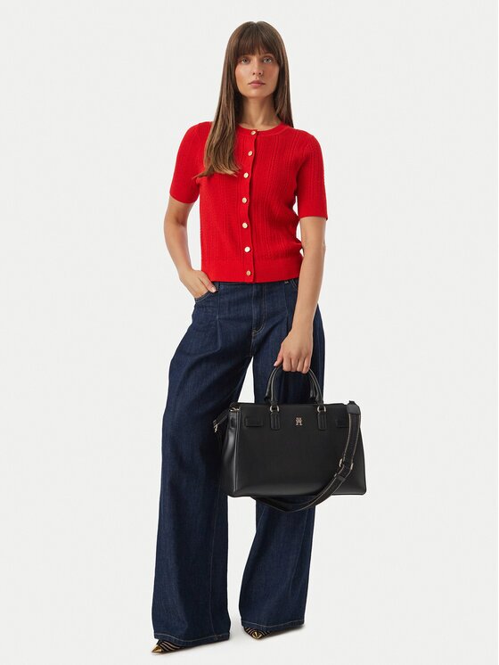 Tommy Hilfiger Дамска чанта Th Joy Satchel AW0AW19067