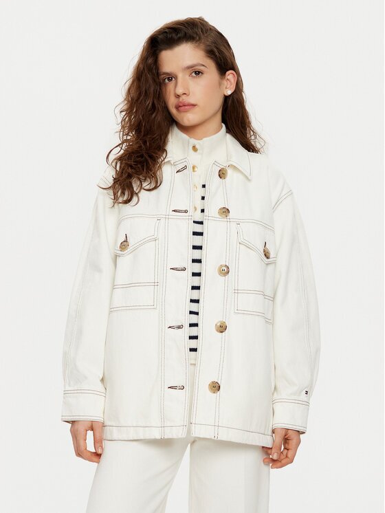 Tommy Hilfiger дънкова риза WW0WW43728 Relaxed Fit