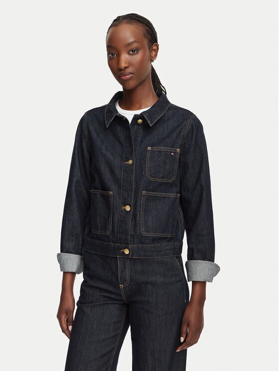 Tommy Hilfiger Дънково яке Lady WW0WW50002 Regular Fit