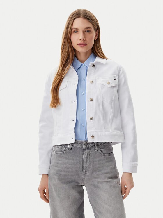Tommy Hilfiger Дънково яке WW0WW44374 Regular Fit