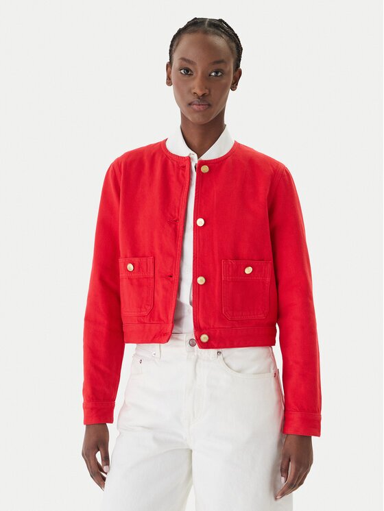 Tommy Hilfiger Дънково яке WW0WW48591 Regular Fit