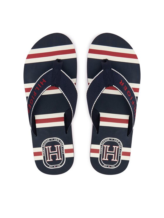Tommy Hilfiger Джапанки Stripes Beach Sandal FM0FM06003
