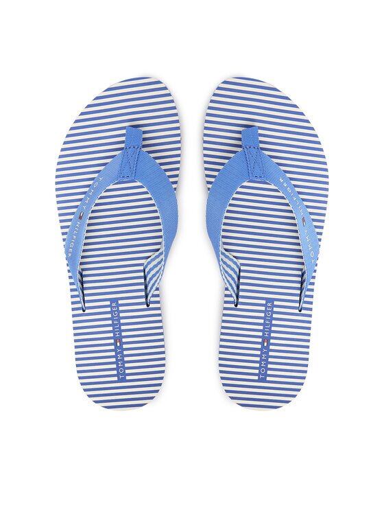Tommy Hilfiger Джапанки Th Ithaca Stripe Summer Sandal FW0FW09192