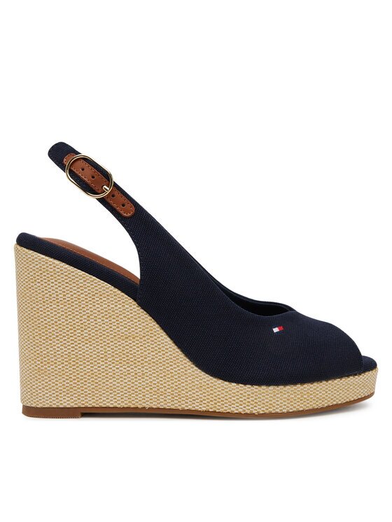 Tommy Hilfiger Еспадрили Flag High Wedge Espad Slingback FW0FW08597
