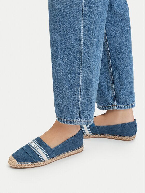 Tommy Hilfiger Еспадрили Hilfiger Webbing Espadrille FW0FW09334