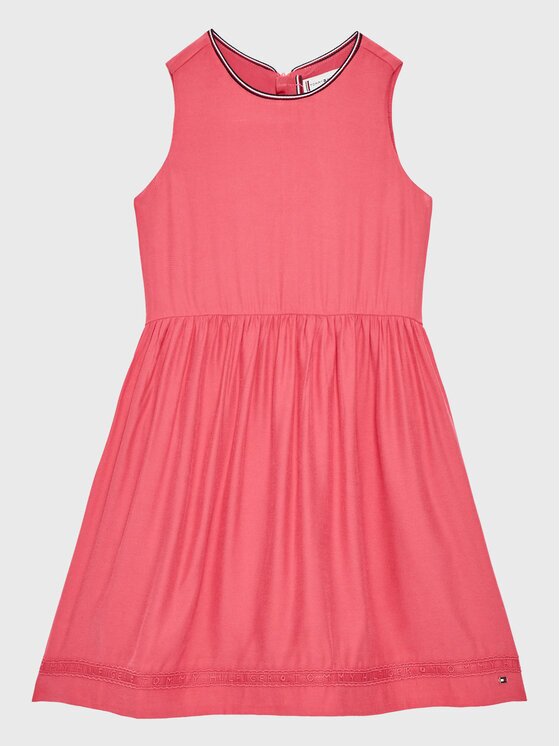 Tommy Hilfiger Ежедневна рокля Ceremonial KG0KG07020 M Regular Fit