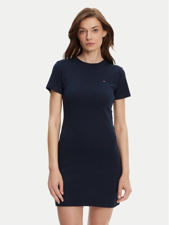 Tommy Hilfiger Ежедневна рокля New Cody WW0WW42721 Slim Fit