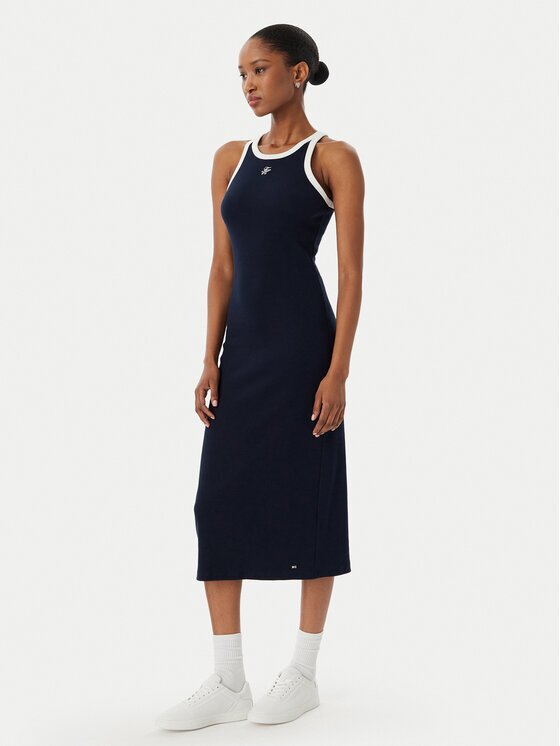 Tommy Hilfiger Ежедневна рокля WW0WW48740 Slim Fit