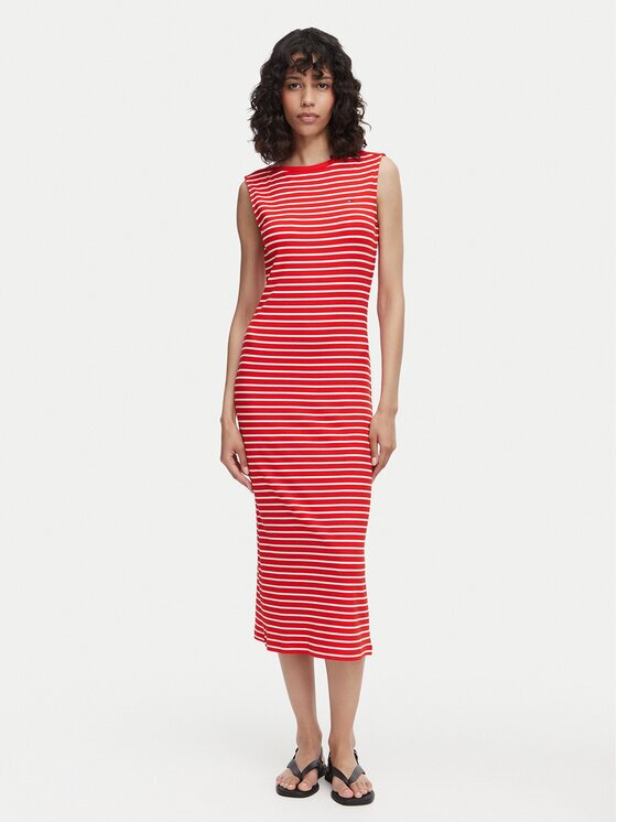Tommy Hilfiger Ежедневна рокля WW0WW49311 Slim Fit