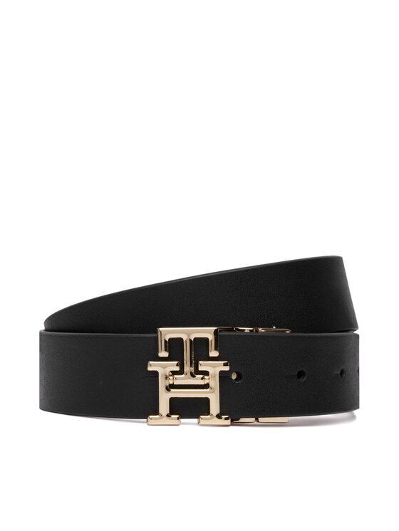 Tommy Hilfiger Колан Th Logo Rev 3.0 Pebble AW0AW18691