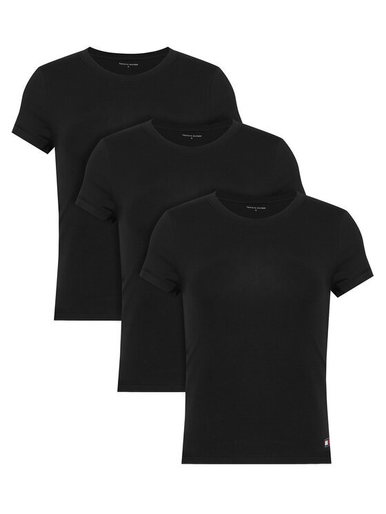 Tommy Hilfiger Комплект тениски UW0UW06657 Slim Fit