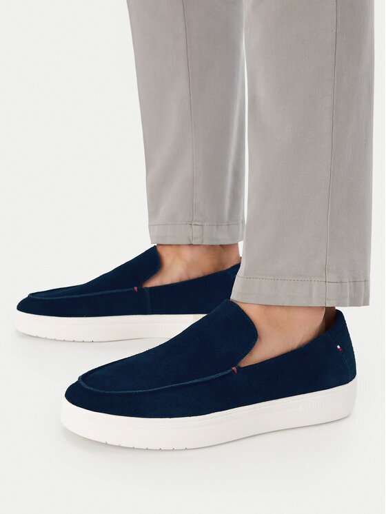 Tommy Hilfiger Лоуфъри Modern Light Suede Loafer FM0FM05924