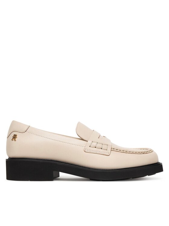 Tommy Hilfiger лоуфъри с дебела подметка Elettra Penny Leather FW0FW09360