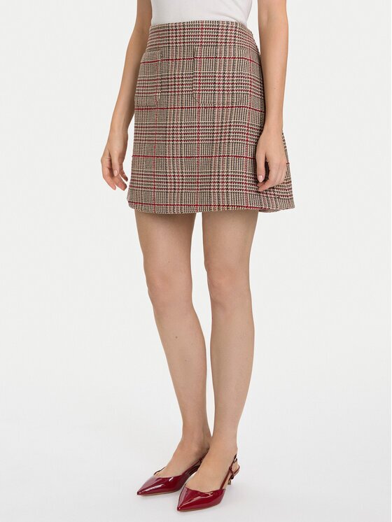 Tommy Hilfiger Мини пола Seasonal WW0WW48265 Regular Fit
