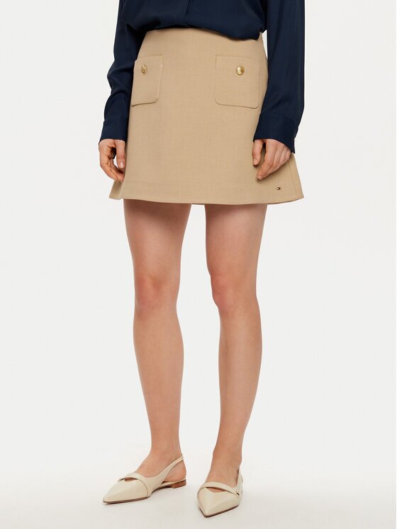Tommy Hilfiger Мини пола WW0WW44994 Regular Fit
