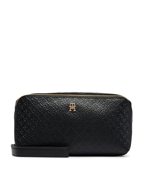 Tommy Hilfiger Несесер Th Icon Double Washbag Mono AW0AW18930