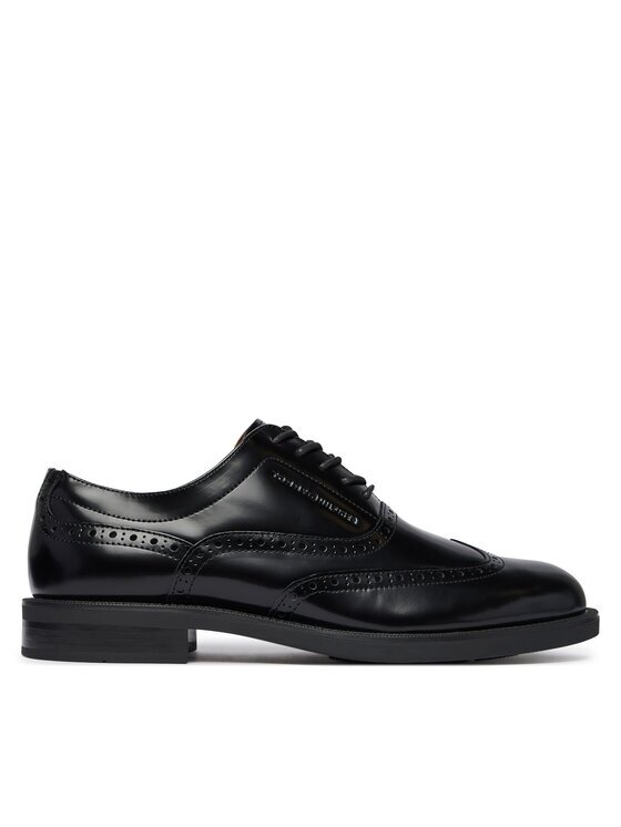 Tommy Hilfiger Обувки Lth Abrasivato Brogue Shoe FM0FM06078