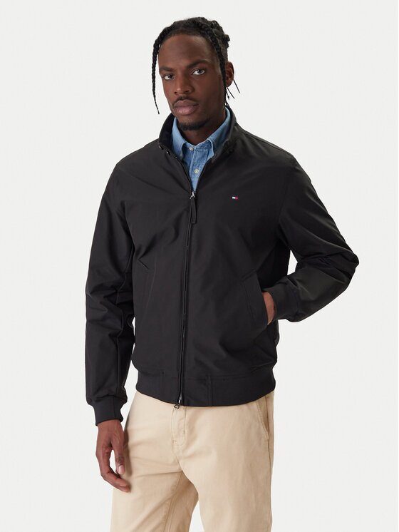 Tommy Hilfiger Преходно яке Harrington MW0MW37647 Regular Fit