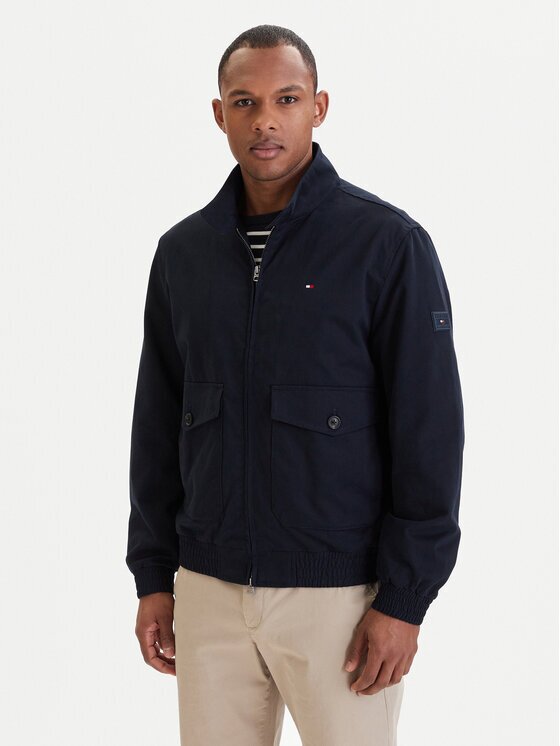 Tommy Hilfiger Преходно яке Harrington MW0MW42507 Regular Fit