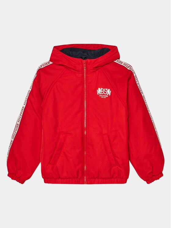 Tommy Hilfiger Преходно яке Heritage Logo Windbreaker KB0KB08880 Regular Fit