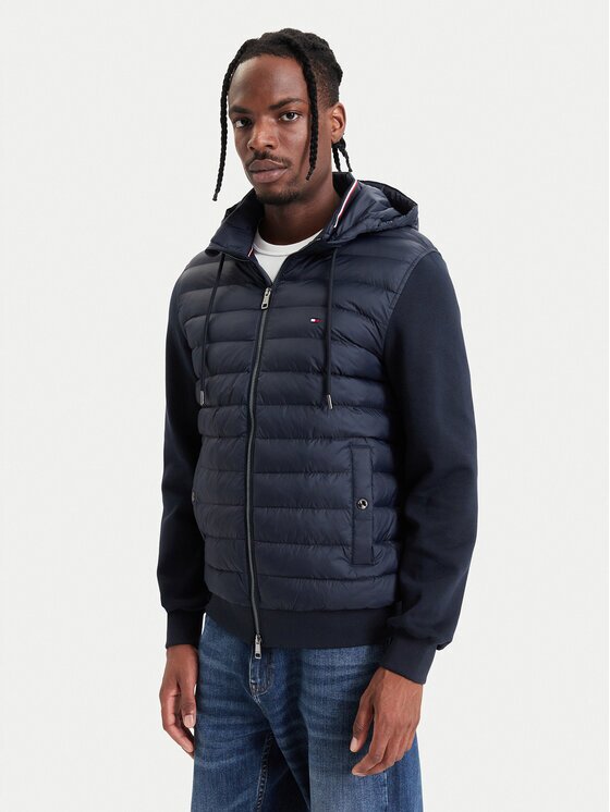 Tommy Hilfiger Преходно яке Mix Media MW0MW44942 Regular Fit