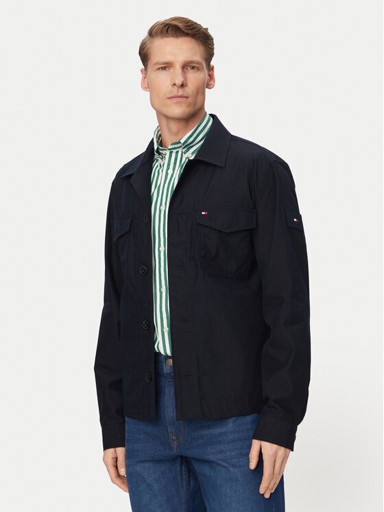 Tommy Hilfiger Риза-яке MW0MW38712 Regular Fit