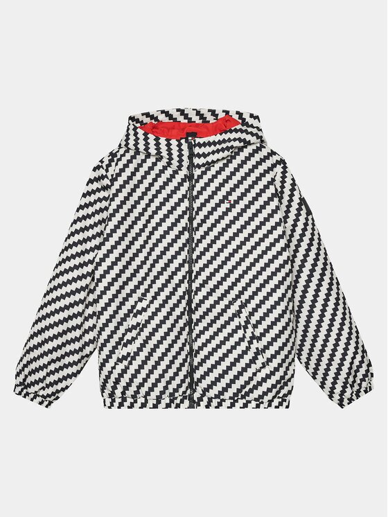 Tommy Hilfiger Преходно яке Zig Zag KB0KB08934 D Regular Fit