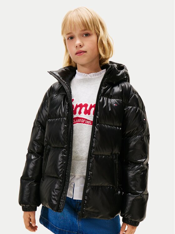 Tommy Hilfiger Пухено яке Essential KG0KG08758 S Regular Fit