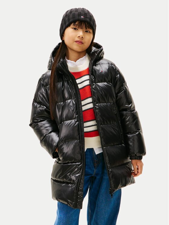 Tommy Hilfiger Пухено яке Essential KG0KG08761 D Regular Fit