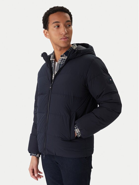 Tommy Hilfiger Пухено яке MW0MW40616 Regular Fit