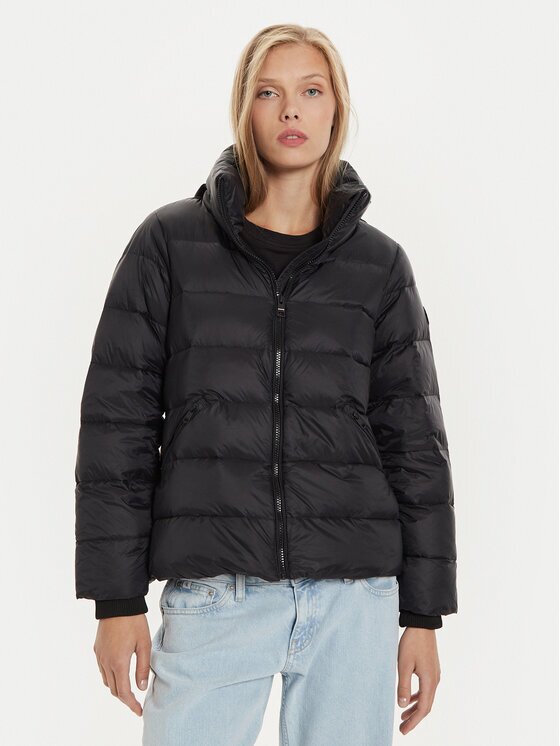 Tommy Hilfiger Пухено яке WW0WW43118 Relaxed Fit