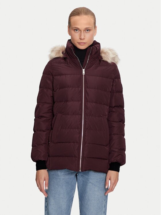 Tommy Hilfiger Пухено яке WW0WW43600 Regular Fit