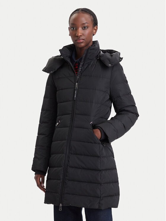 Tommy Hilfiger Пухено яке WW0WW51111 Regular Fit