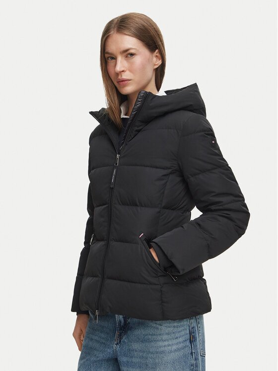 Tommy Hilfiger Пухено яке WW0WW51521 Regular Fit