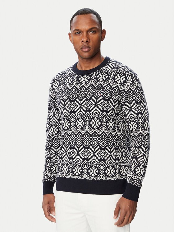 Tommy Hilfiger Пуловер Fairisle MW0MW44815 Regular Fit
