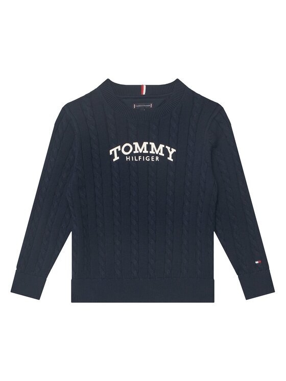 Tommy Hilfiger Пуловер Graphic KB0KB10347 D Regular Fit