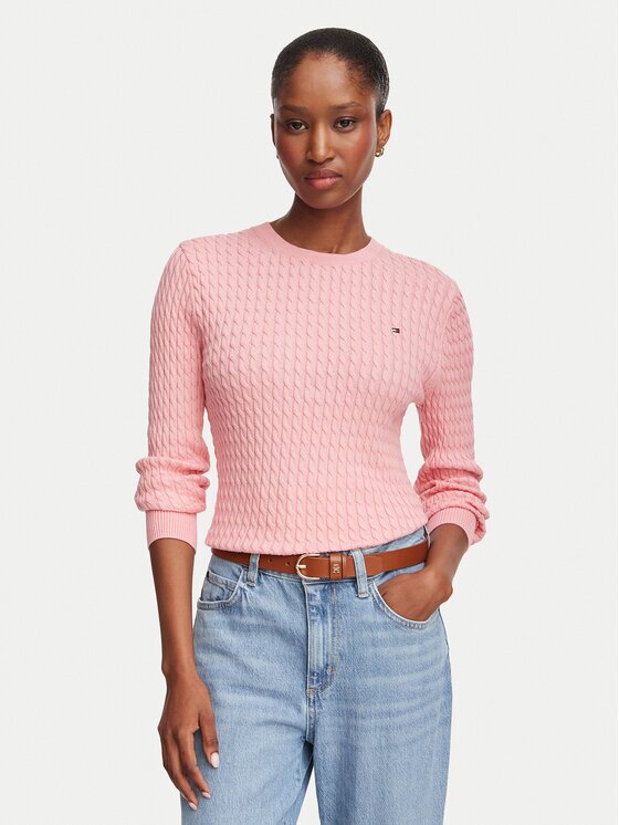 Tommy Hilfiger Пуловер Fine WW0WW44993 Regular Fit
