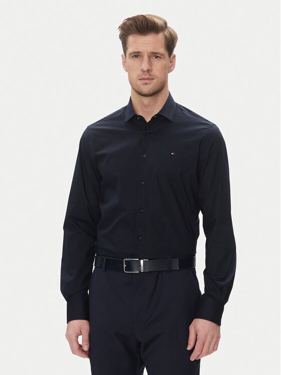 Tommy Hilfiger Риза MW0MW39279 Slim Fit