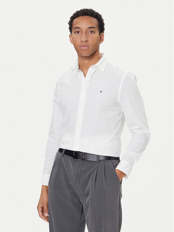 Tommy Hilfiger Риза MW0MW40460 Slim Fit