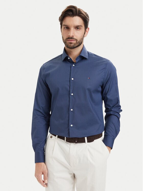 Tommy Hilfiger Риза MW0MW43756 Regular Fit