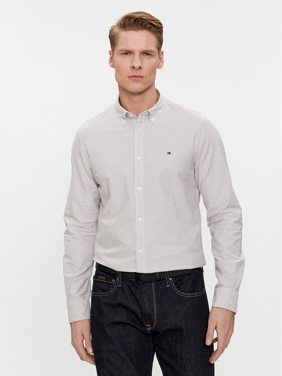 Tommy Hilfiger Риза Oxford MW0MW33778 Slim Fit