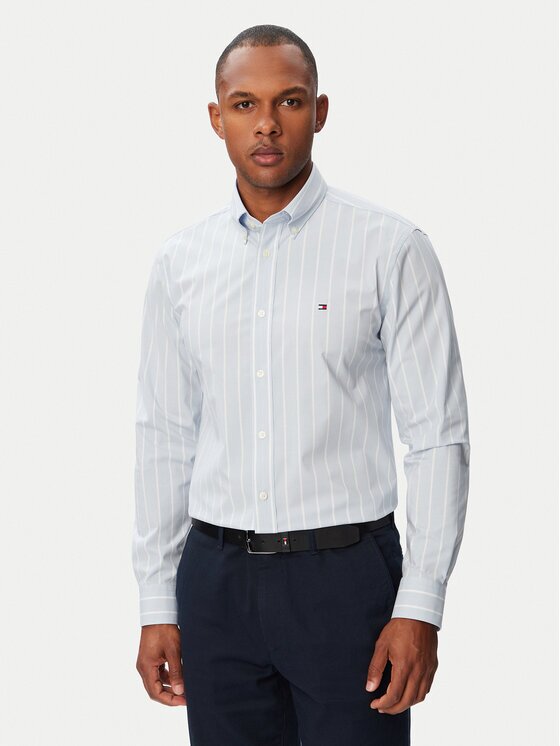 Tommy Hilfiger Риза Performance MW0MW43430 Slim Fit