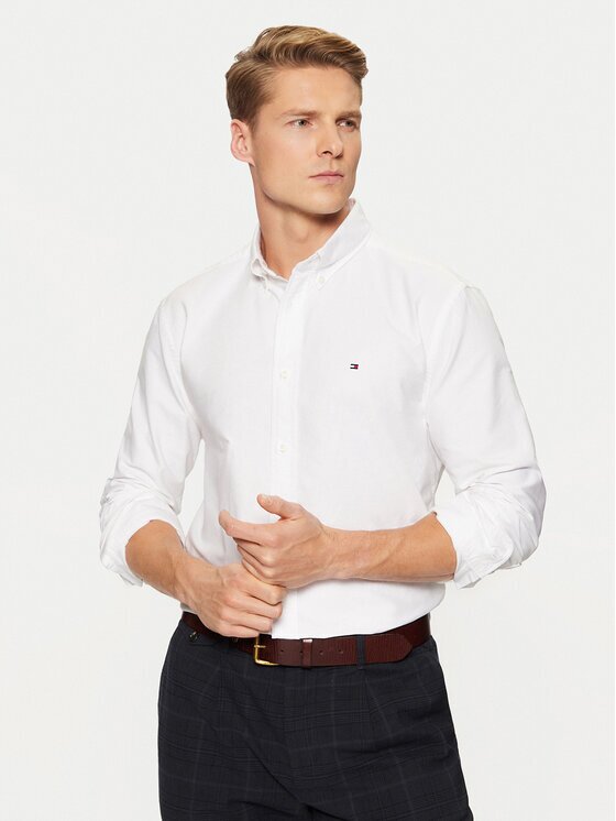 Tommy Hilfiger Риза Solid Heritage MW0MW35774 Regular Fit