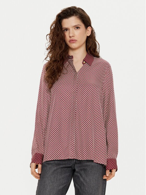 Tommy Hilfiger Риза WW0WW44036 Екрю Relaxed Fit