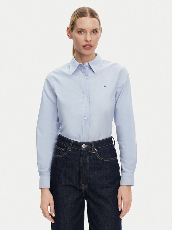 Tommy Hilfiger Риза WW0WW46111 Relaxed Fit