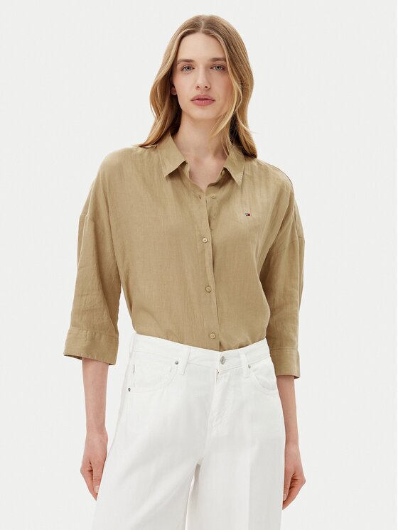 Tommy Hilfiger Риза WW0WW46169 Loose Fit